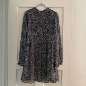 Sezane paisley odile dress size 36 FR / 4 US